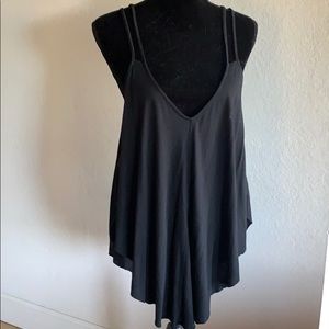 Free People black flowy tank